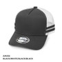 Load image into Gallery viewer, A-Frame Striped Trucker Cap
