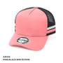 Load image into Gallery viewer, A-Frame Striped Trucker Cap
