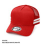 Load image into Gallery viewer, A-Frame Striped Trucker Cap
