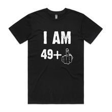 Load image into Gallery viewer, I Am 49 Plus Middle Finger 50th Birthday T-Shirt
